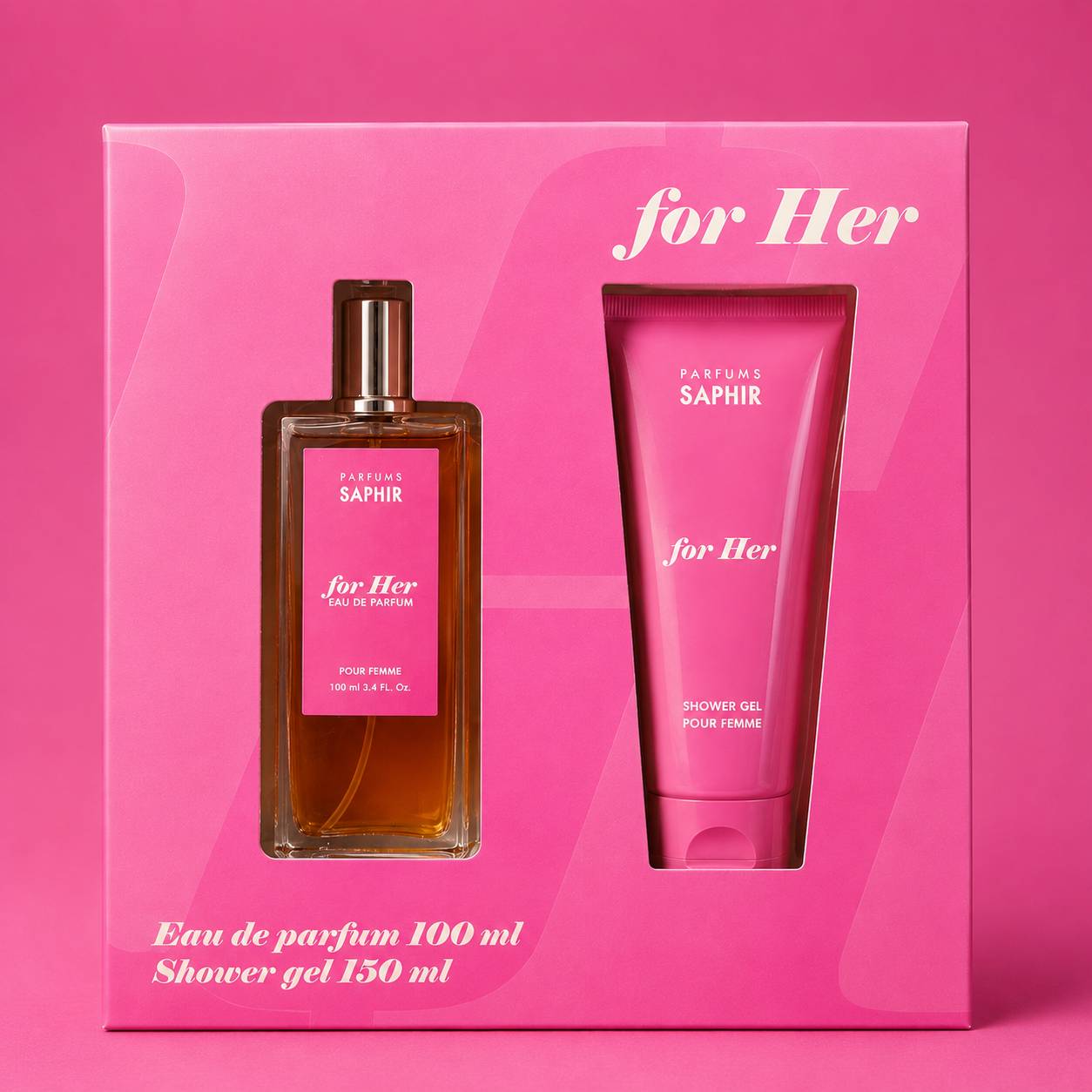 For Her – Coffret Parfum Femme & Shower Gel