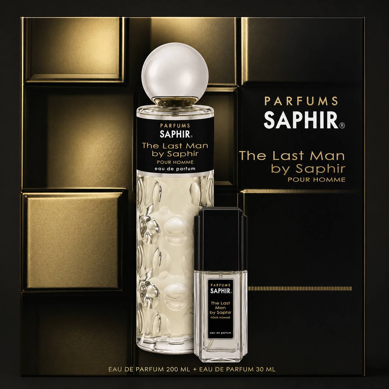 The Last Man by Saphir – Coffret Parfum Homme